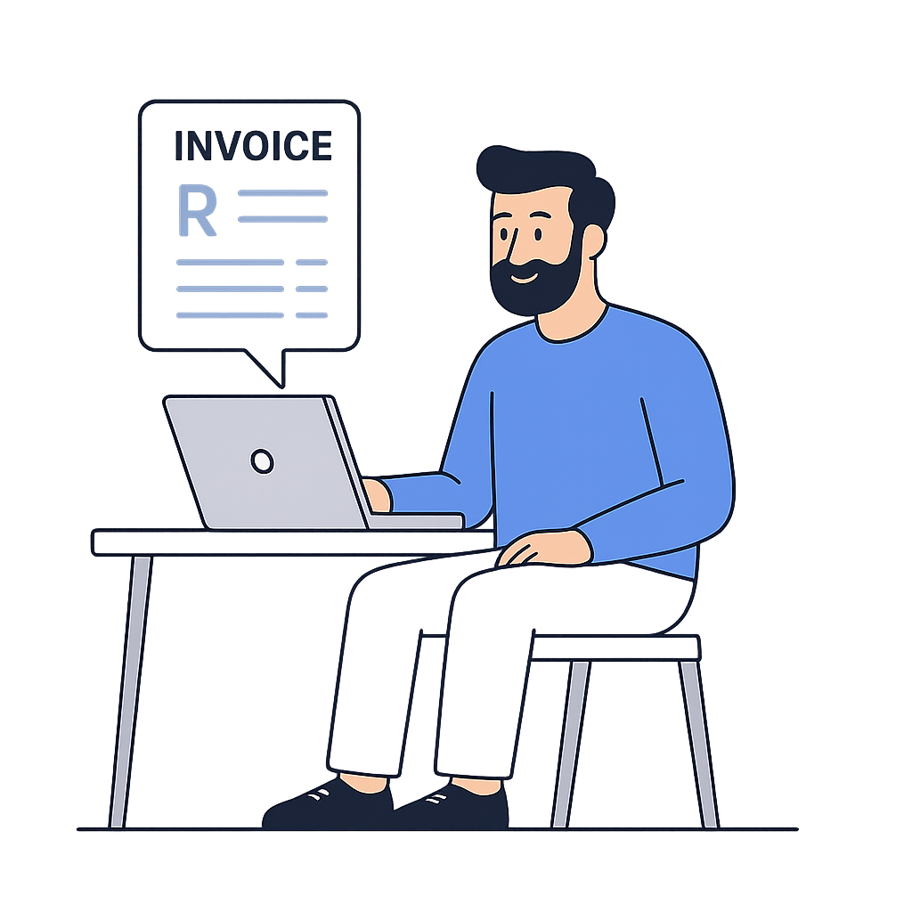 Professional Invoices illustration